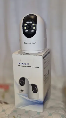 Câmera wi-fi! Monitora pelo celular! 360°