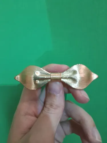 Presilha de Cabelo dourada