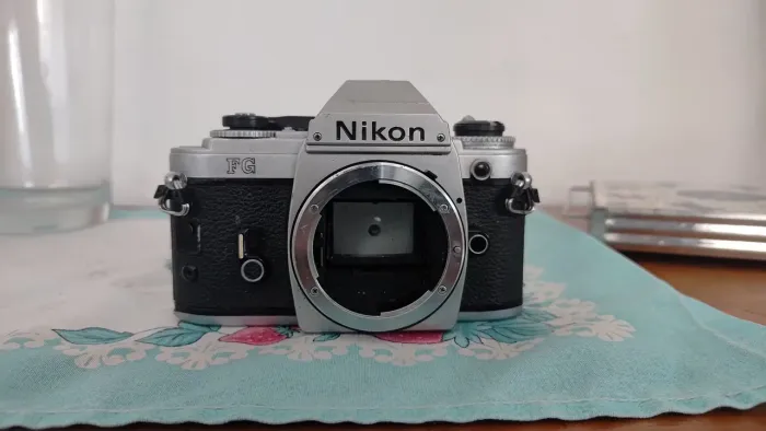 Camera nikon FG 35mm antiga