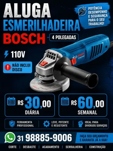 Aluguel Esmerilhadeira