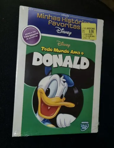 dvd disney todo mundo ama o donald lacrado