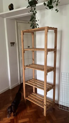 Estante de Madeira - 5 andares
