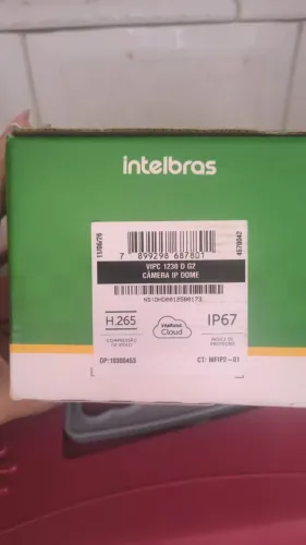 Camera Intelbras dome ip