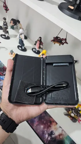 Case para HD Externo USB 3.0 com cabo Tipo C (Melhor marca Sata 3, SSD ORICO)