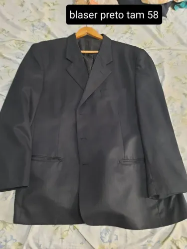 Blaser masculino Plus size tam 58