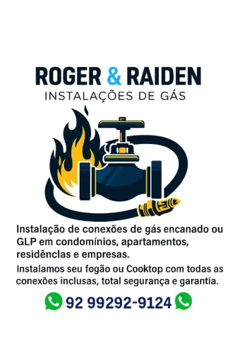 Instalação de Gás Residencial - Mangueira e conexões 