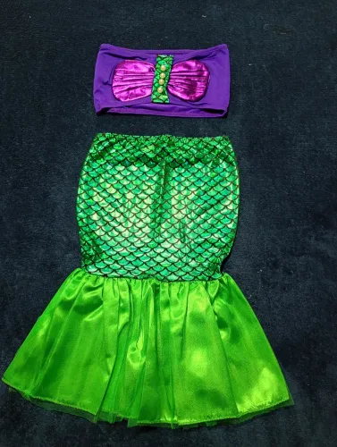 Fantasia infantil sereia 
