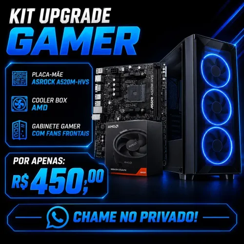 Gabinete, placa mãe e cooler boox