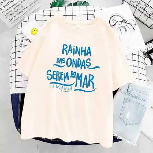 CAMISETA IEMANJA - CANDOMBLE / UMBANDA