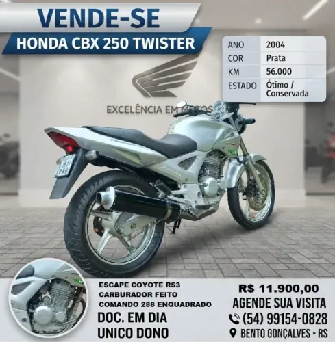 Honda CBX 250 Twister 2004