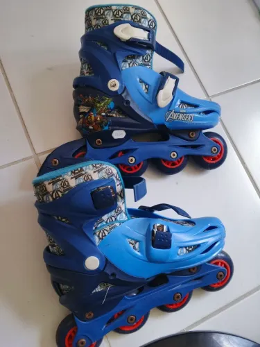 Patins infantil dos vingadores