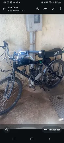 Bicicleta motorizada. 
