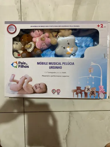 Móbile Musical Pelúcia Ursinho