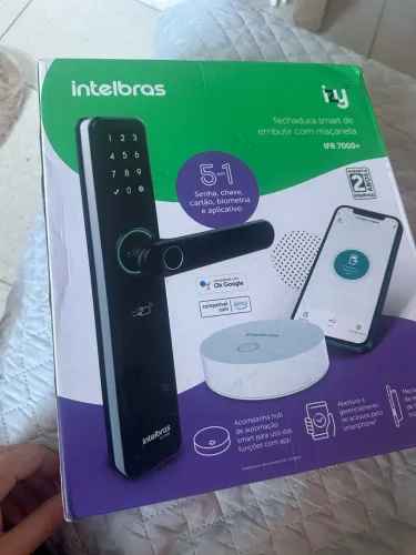FECHADURA ELETRÔNICA INTELBRAS IFR 7000+