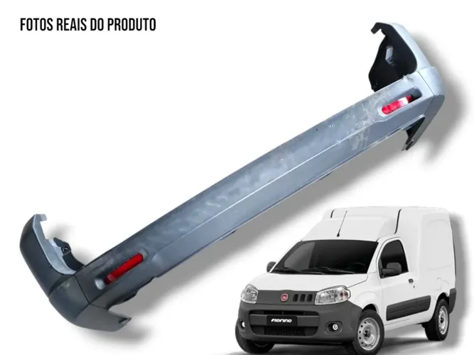 Parachoque Traseiro Fiat Fiorino Endurance 2021 Detalhe