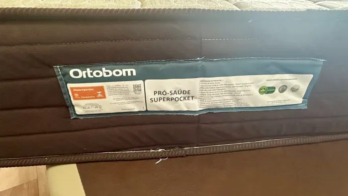 Cama de Casal Ortobom Pro Saúde + Base