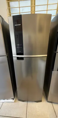 Geladeira Brastemp inox 385 litros