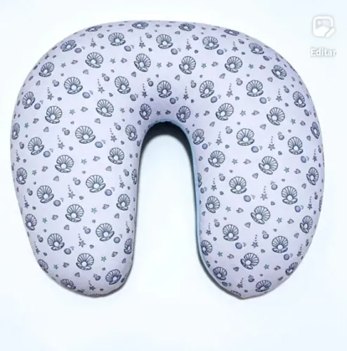 almofada de pescoço infantil