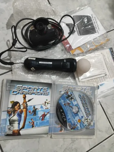 Playstation Move controle câmera e jogo