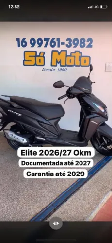 Honda Elite 2026/27 Okm documentada
