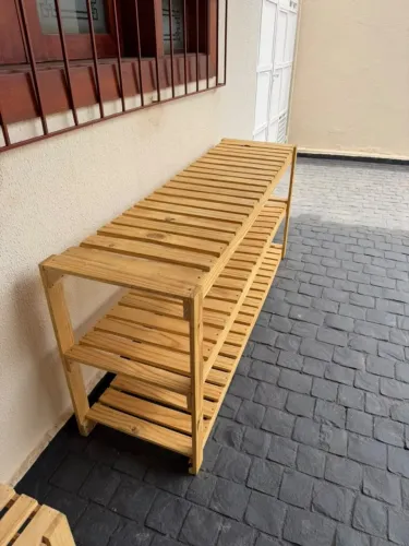 Estante/Plateleira em pinus reforçado