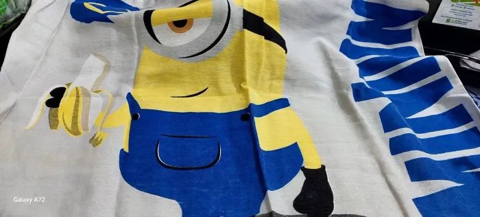 Conjunto de lençóis e fronhas dos Minions