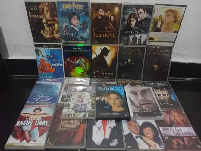 Lote dvd's de filme originais