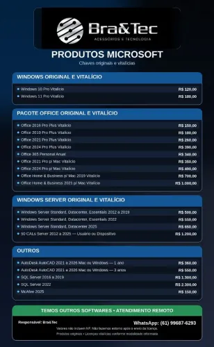 Licença Vitalícias