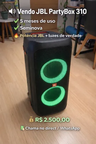 JBL PARTYBOX 310 seminova