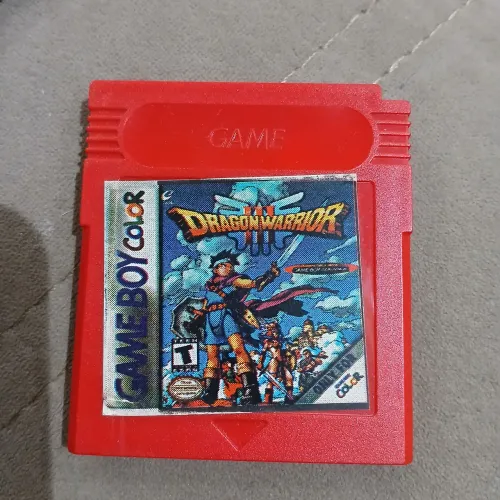 Cartucho paralelo Dragon Warrior 3 Game Boy Color - usado