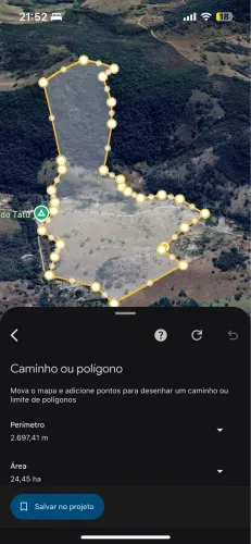 Vendo terreno com muita água 24,45 hectares
