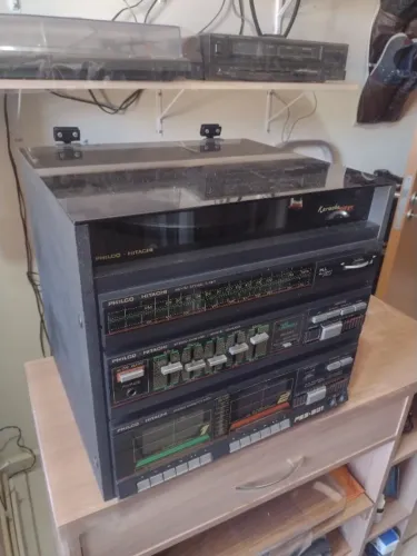 Aparelho Som 3x1 Philco Hitachi