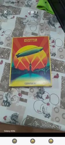 DVD/CD duplo celebration day reunião led Zeppelin 