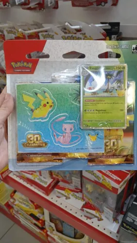 12 blister triplo pokemon tcg 30 anos