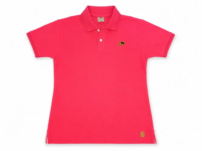 Camisa Polo Vermelha Infantil Tamanho 12 - Excelente Estado