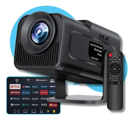 Projetor 4k Ultra Hd Hy320 Smart Wi-fi 6 Bluetooth