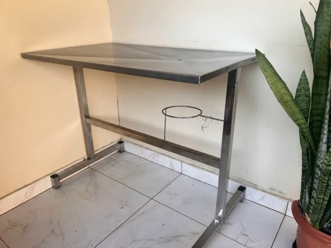 Mesa de atendimento veterinária