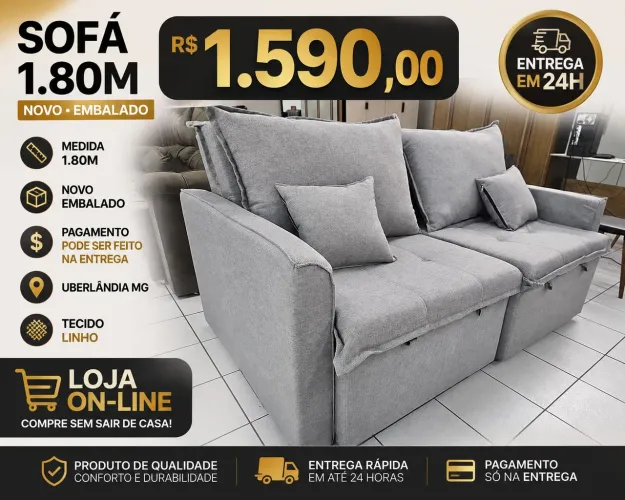 Sofá Retrátil