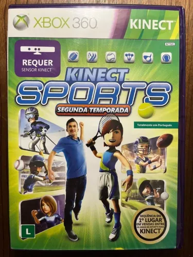 jogo xbox 360 | original | kinect sports: segunda temporada