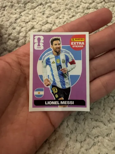 Figurinha extra Messi