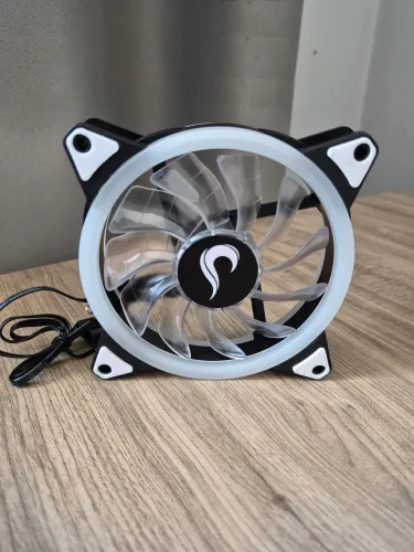 Cooler Fan Ventoinha Rise Mode com LED RGB Rainbow
