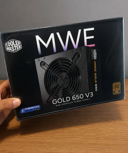 Fonte Cooler Master MWE 650W 80 Plus Gold