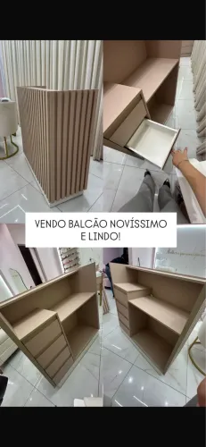 BALCÃO SEMI NOVO PARA RECEPÇÃO