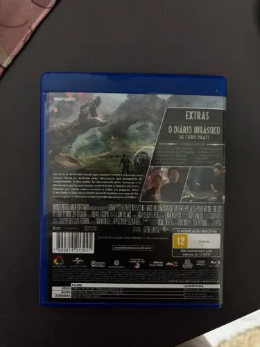 Blu-ray Jurassic World: Reino Ameaçado - Chris Pratt - Completo