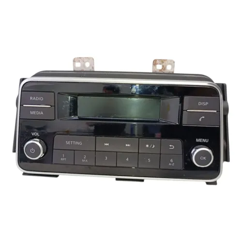 Rádio Multimídia Nissan Versa 2021 2025 Preto