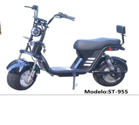 Scooter Elétrica motor 1000W à 3000w _ bateria lítio 60 volts _ alarme, painel digital. 