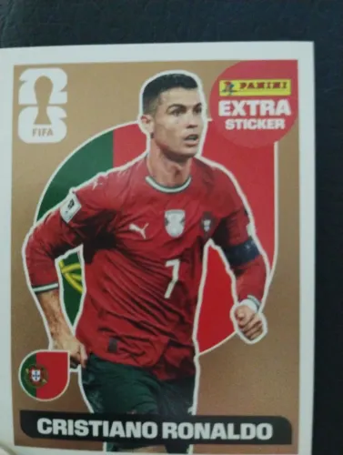 CR7 figurinha Legend Extra Sticker Bronze Copa 2026