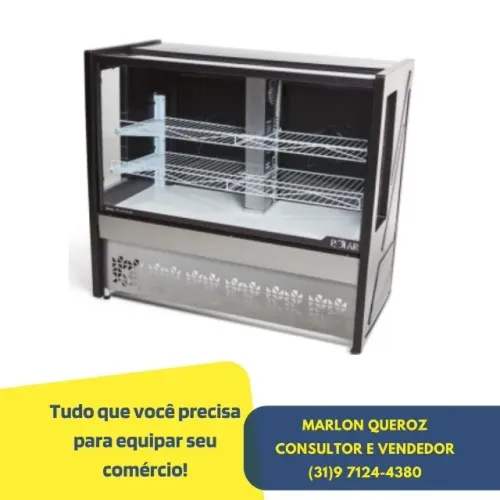 Balcão de Tortas 1,25M Polar Novo