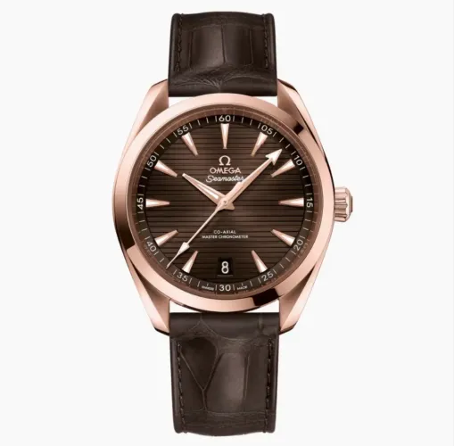 Omega Aqua Terra Rose Gold