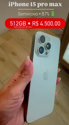 IPHONE 15 PRO MAX 512 g